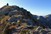 26 In salita per la cima del Monte delle galline (2131 m)